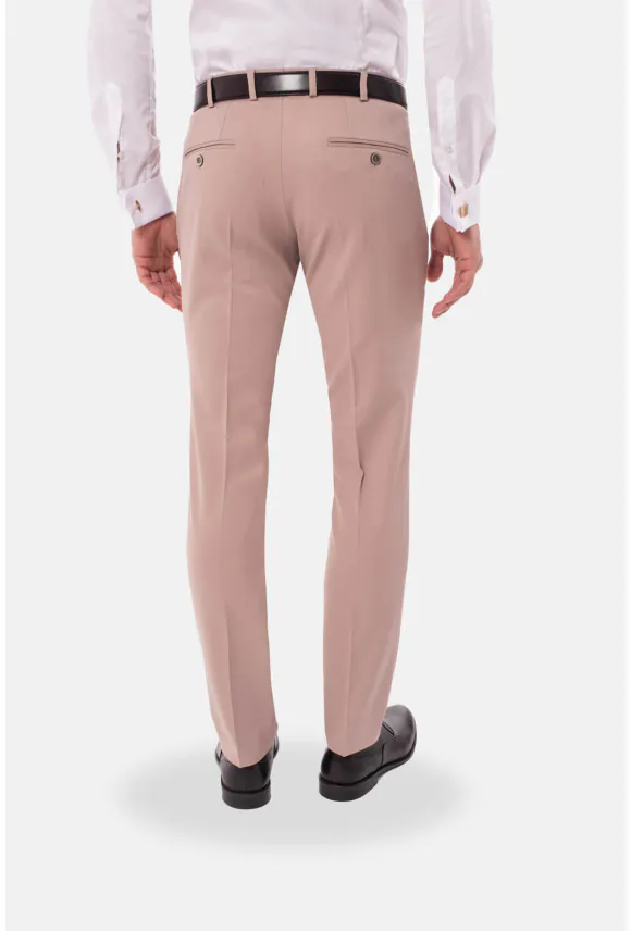 SPODNIE CLASSIC FLORES 318 RÓŻOWE