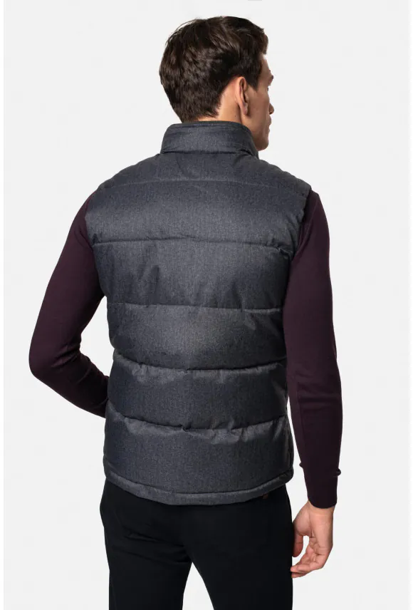 KAMIZELKA CASERTA SLIM FIT NIEBIESKA JEDNORZĘDOWA