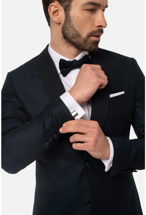 MARYNARKA WINDIGO ZIELONA SLIM FIT JEDNORZĘDOWA Z WEŁNY