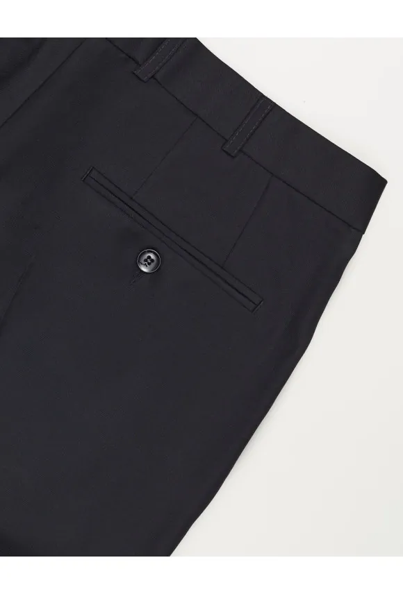 SPODNIE CLASSIC OLWIN 318 CZARNE Z WEŁNĄ