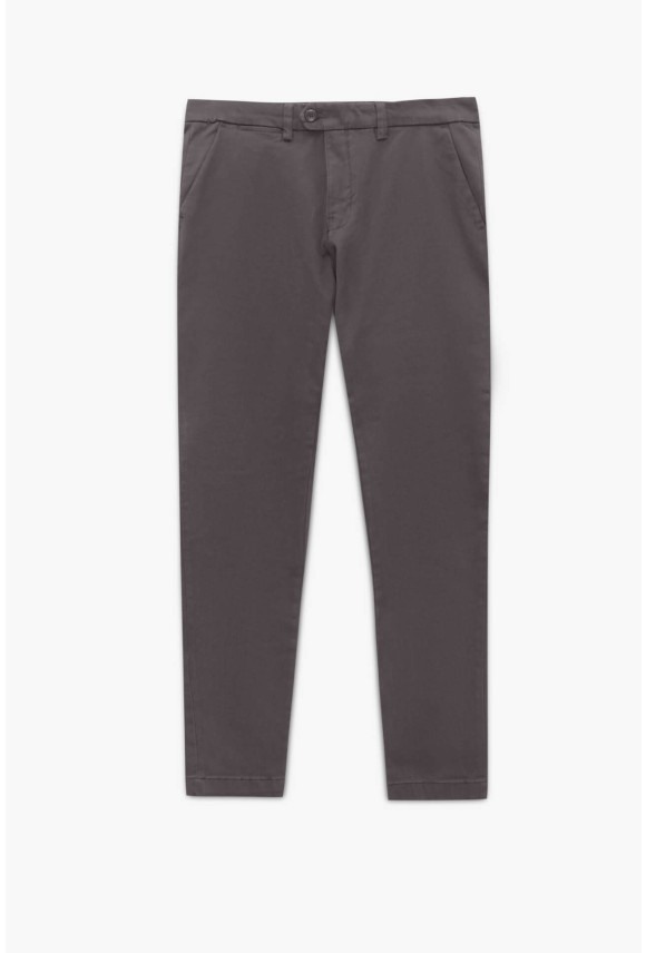 SPODNIE CASUAL BALATRE 235 GRAFITOWE Z BAWEŁNY SPODNIE CASUAL BALATRE 235 GRAFITOWE Z BAWEŁNY