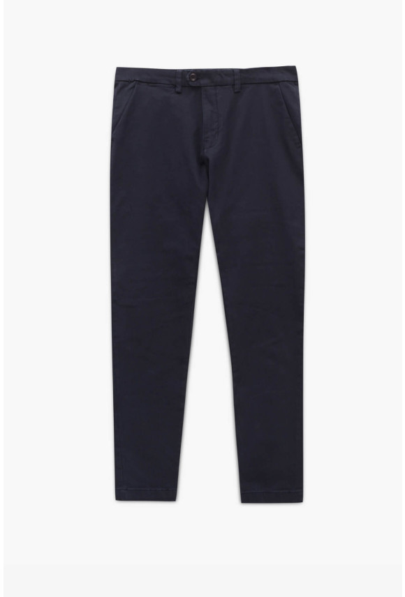 SPODNIE CASUAL BALATRE 235 GRANATOWE Z BAWEŁNY SPODNIE CASUAL BALATRE 235 GRANATOWE Z BAWEŁNY