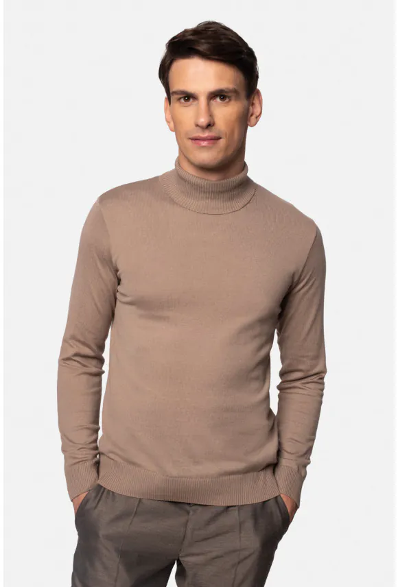SWETER GROTTON GOLF BEŻOWY 0001