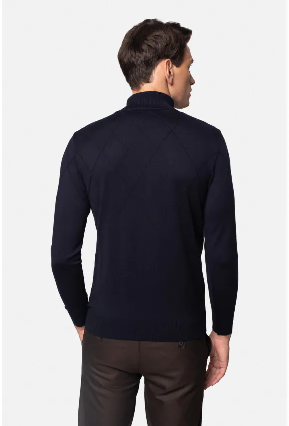 SWETER RIBAS GOLF GRANATOWY