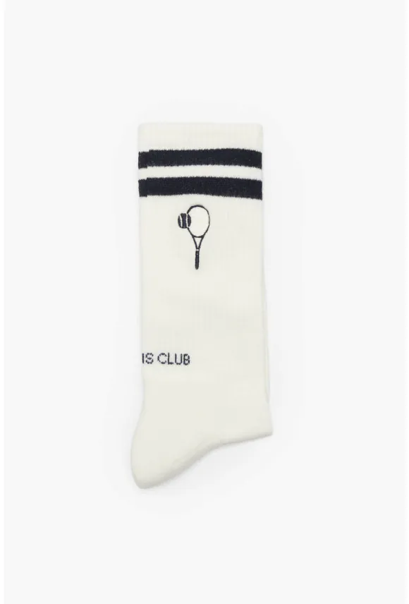 SKARPETY 2-PACK TENNIS CLUB 020 ECRU