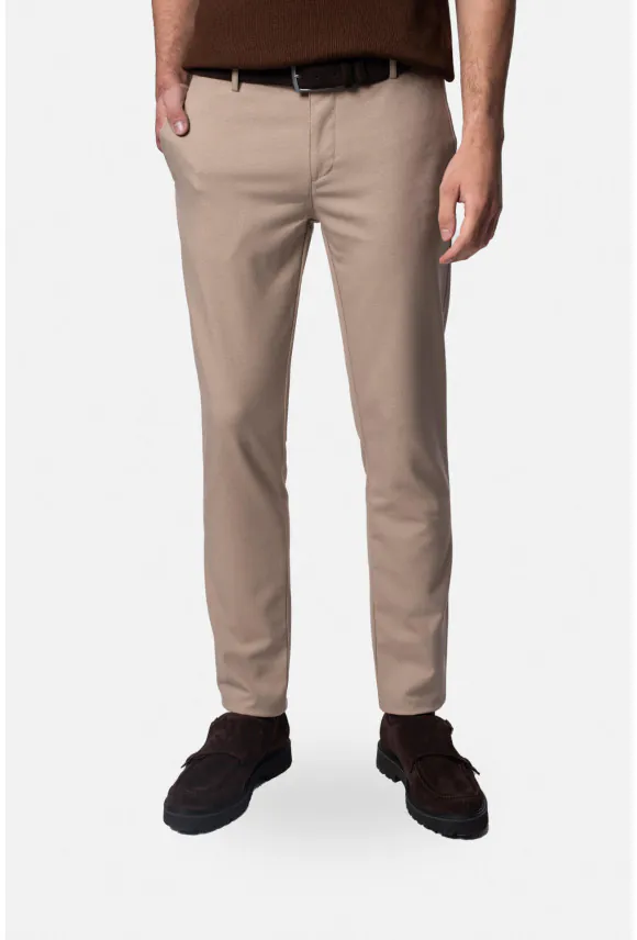 SPODNIE CASUAL SOVANA 218 BEŻOWE