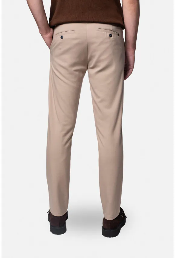 SPODNIE CASUAL SOVANA 218 BEŻOWE