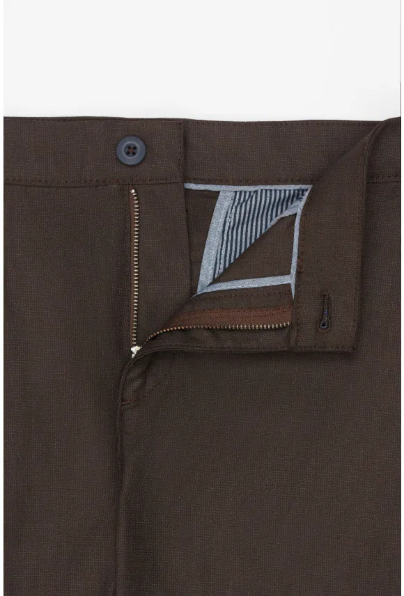 SPODNIE CASUAL SOVANA 218 BRĄZOWE