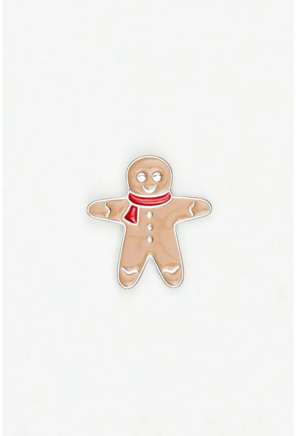 PINS XMAS COOKIE 3 BEŻOWY