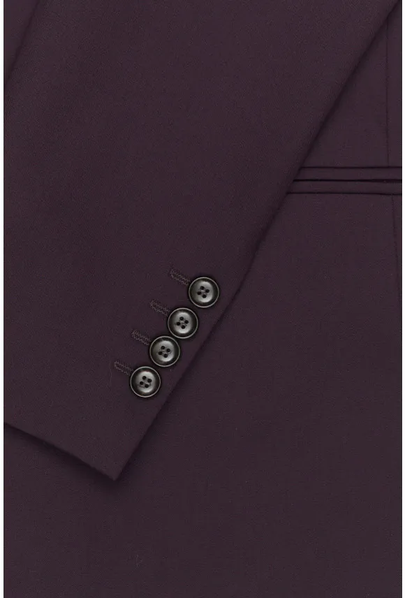 MARYNARKA DROGON FIOLETOWA SLIM FIT DWURZĘDOWA