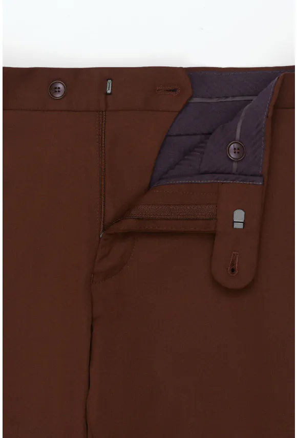 SPODNIE CLASSIC ANKONA 318 BRĄZOWE