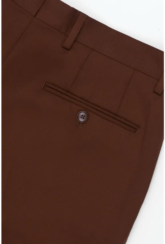 SPODNIE CLASSIC ANKONA 318 BRĄZOWE