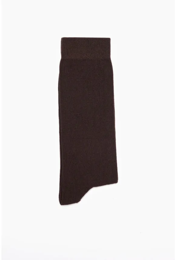 SKARPETY SILTEX1 BRĄZOWE 0001