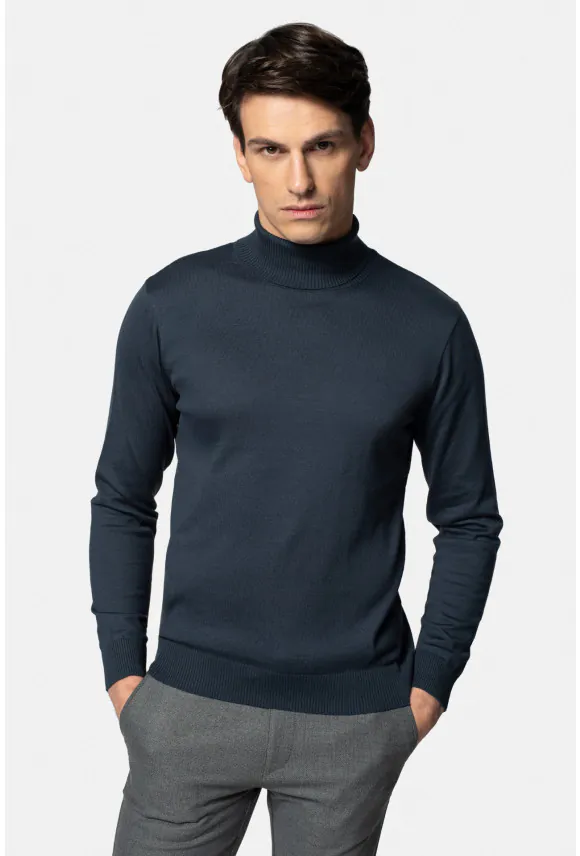 SWETER GROTTON GOLF ZIELONY 0002 Z BAWEŁNĄ