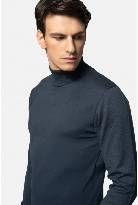 SWETER GROTTON GOLF ZIELONY 0002 Z BAWEŁNĄ