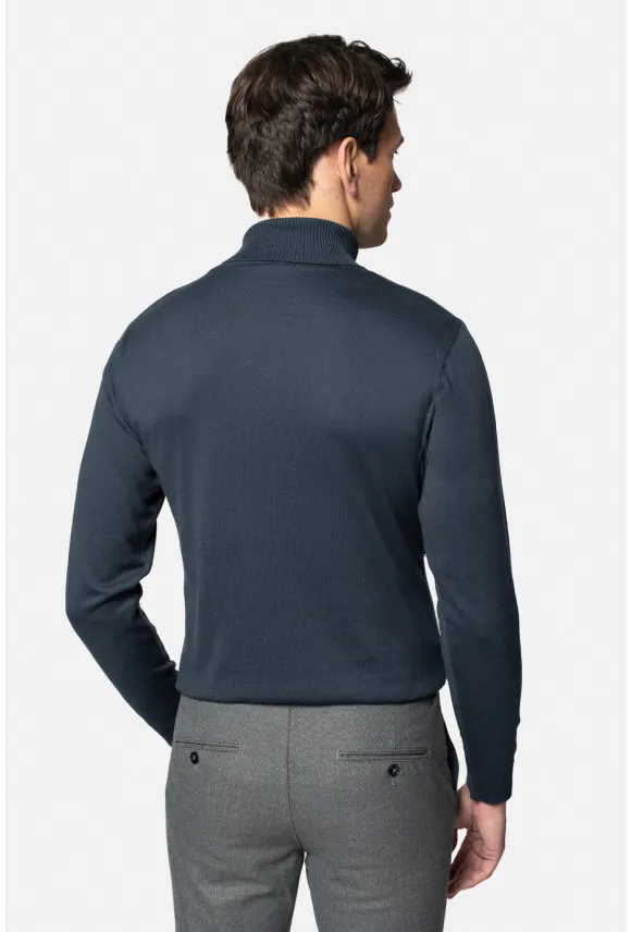 SWETER GROTTON GOLF ZIELONY 0002 Z BAWEŁNĄ