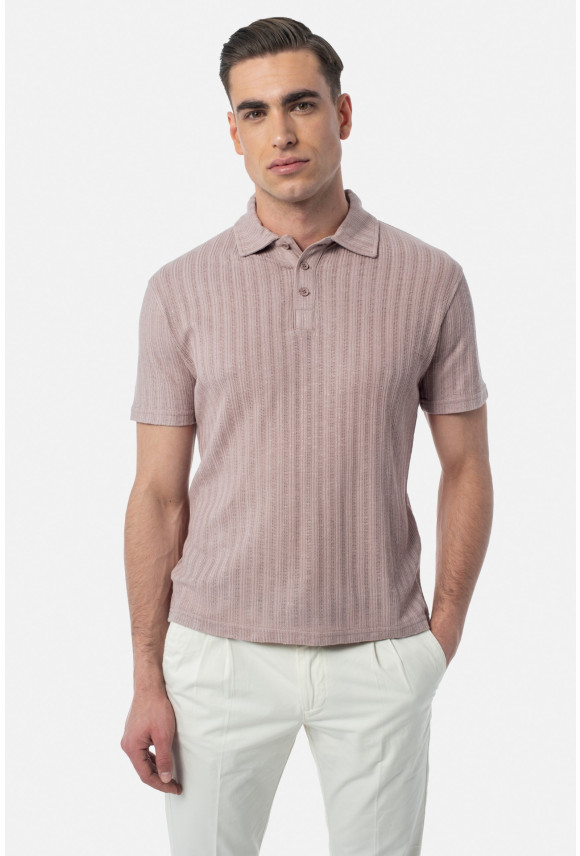 KOSZULKA POLO AVILA RÓŻOWA Z MODALEM KOSZULKA POLO AVILA RÓŻOWA Z MODALEM