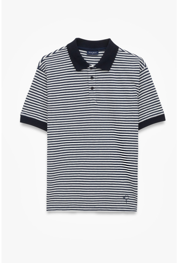 KOSZULKA POLO TENNIS CLUB 212 GRANATOWA Z BAWEŁNY KOSZULKA POLO TENNIS CLUB 212 GRANATOWA Z BAWEŁNY