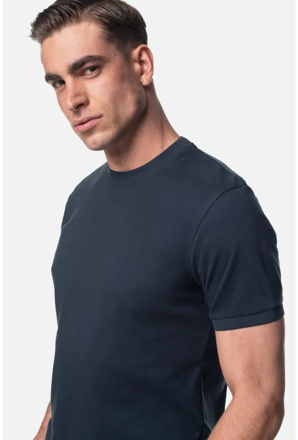 T SHIRT MORAND ZIELONY 0001 Z BAWEŁNY TYPU PIKA