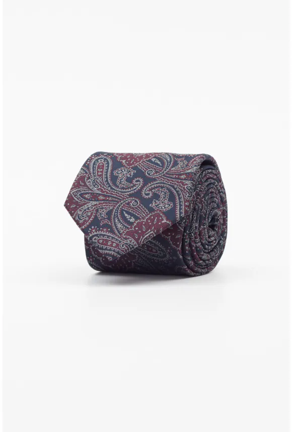 KRAWAT PAISLEY BORDOWY 214