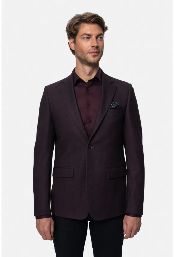 MARYNARKA PRODO BORDOWA SLIM FIT JEDNORZĘDOWA