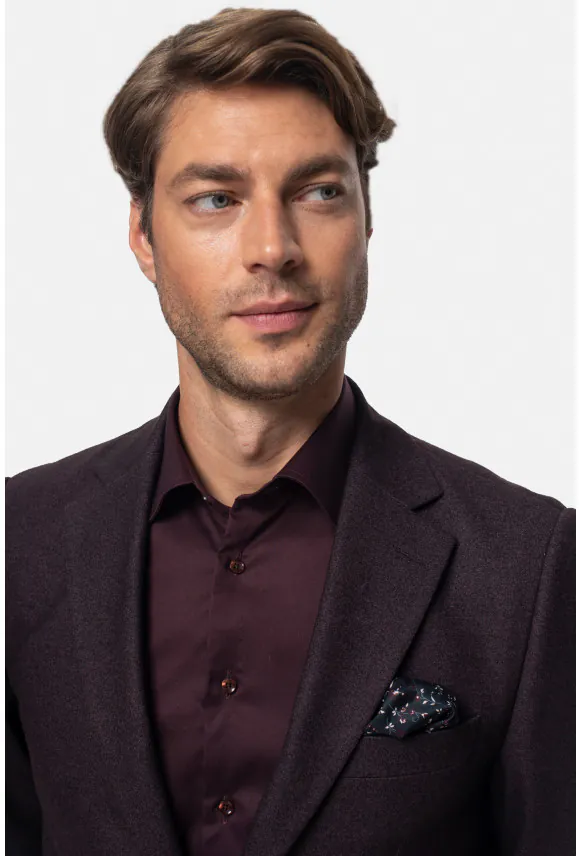 MARYNARKA PRODO BORDOWA SLIM FIT JEDNORZĘDOWA