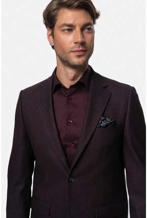 MARYNARKA PRODO BORDOWA SLIM FIT JEDNORZĘDOWA