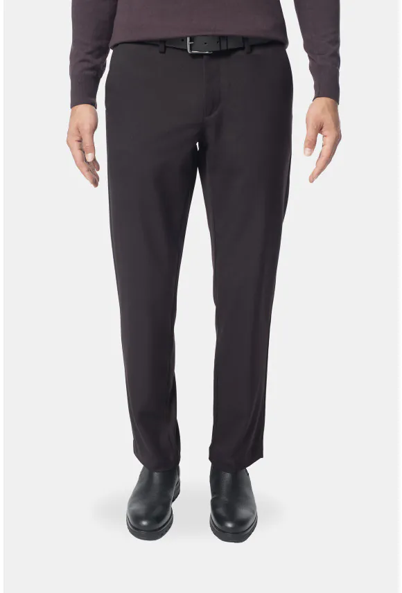 SPODNIE BONITO REGULAR TAPERED BORDOWE