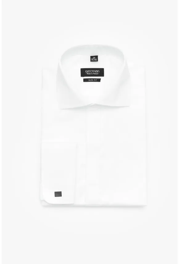 KOSZULA VERSONE 2517 SP SLIM FIT BIAŁA