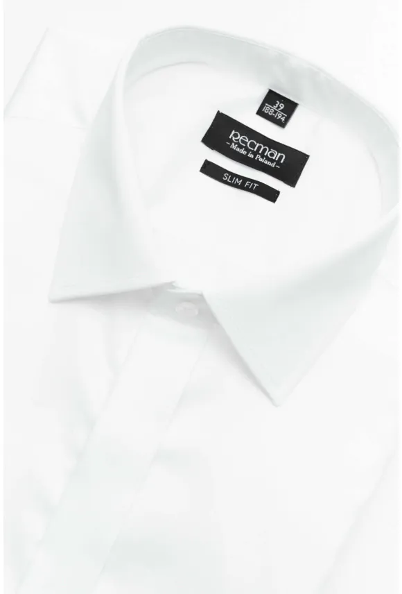 KOSZULA VERSONE 2623 SP SLIM FIT BIAŁA