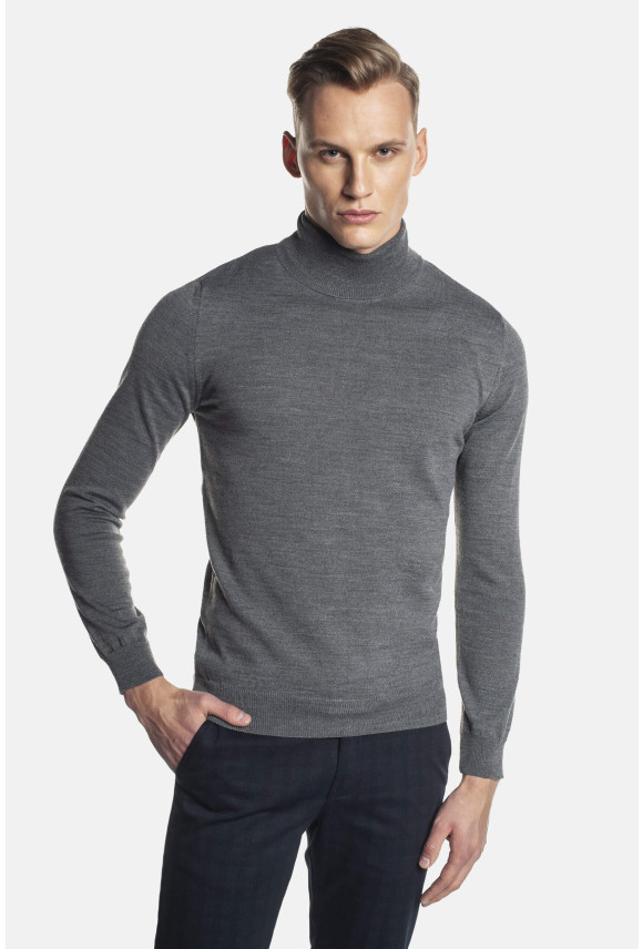SWETER WENLOCK GOLF SZARY