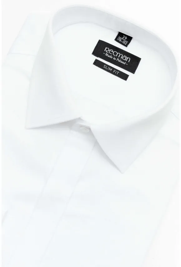 KOSZULA VERSONE 2383 SP SLIM FIT BIAŁA