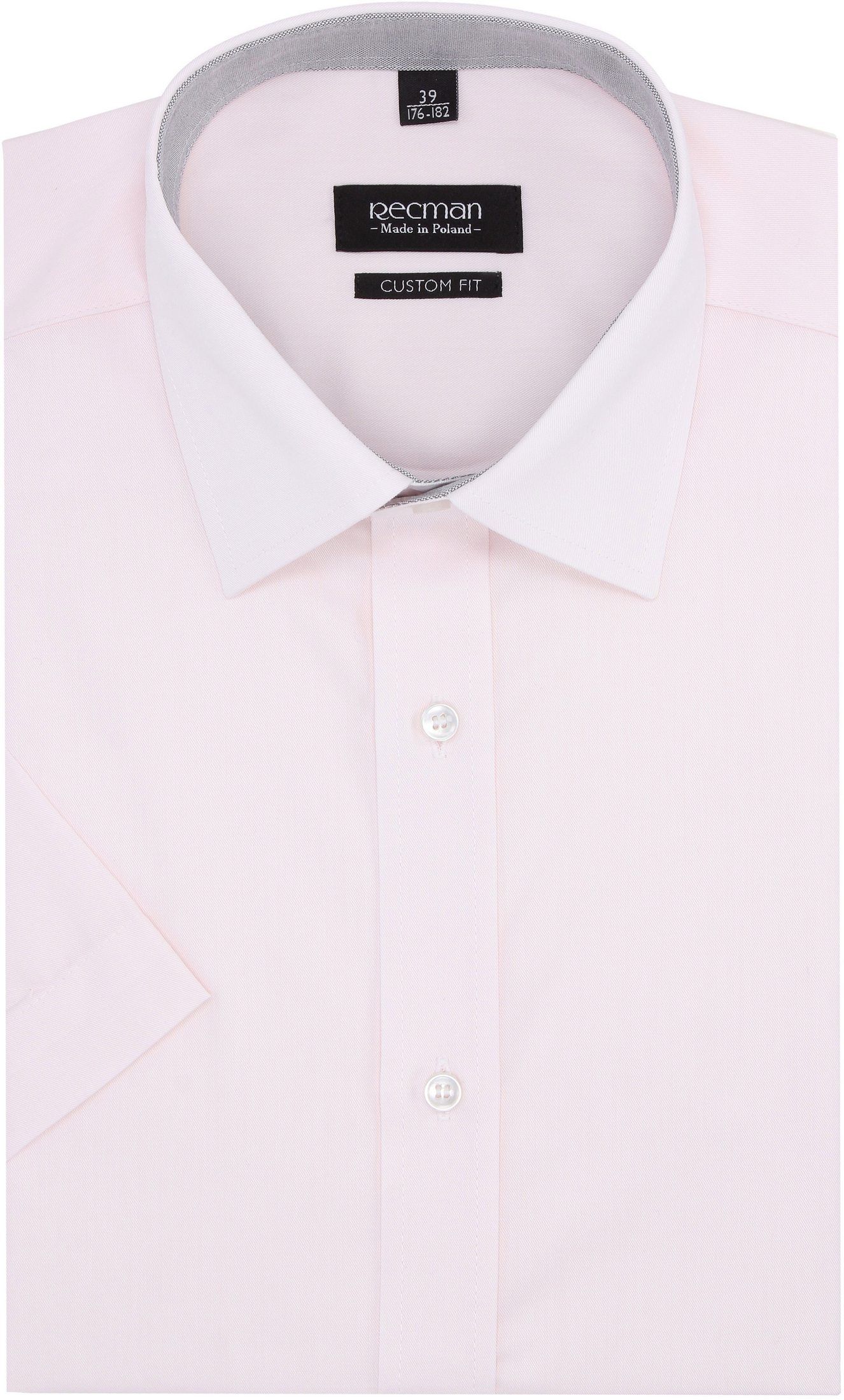 różowa koszula męska