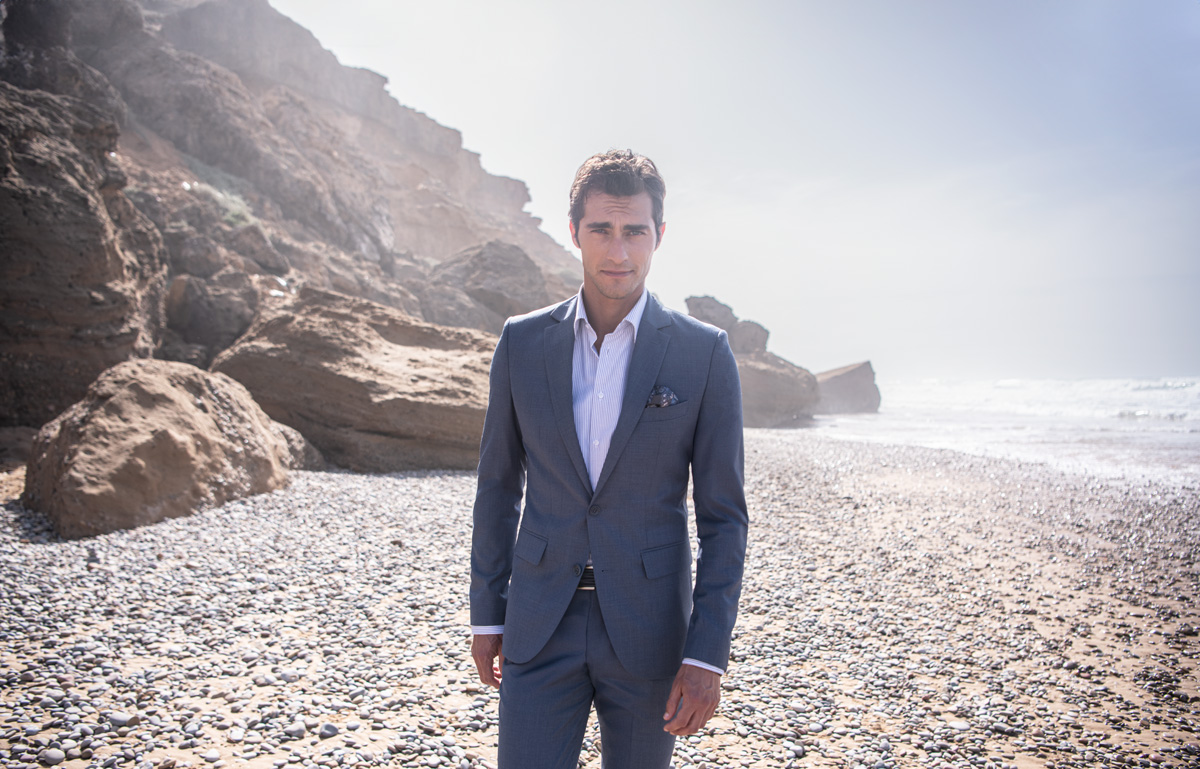 Elegancki strój na imprezę firmową – garnitur Recman